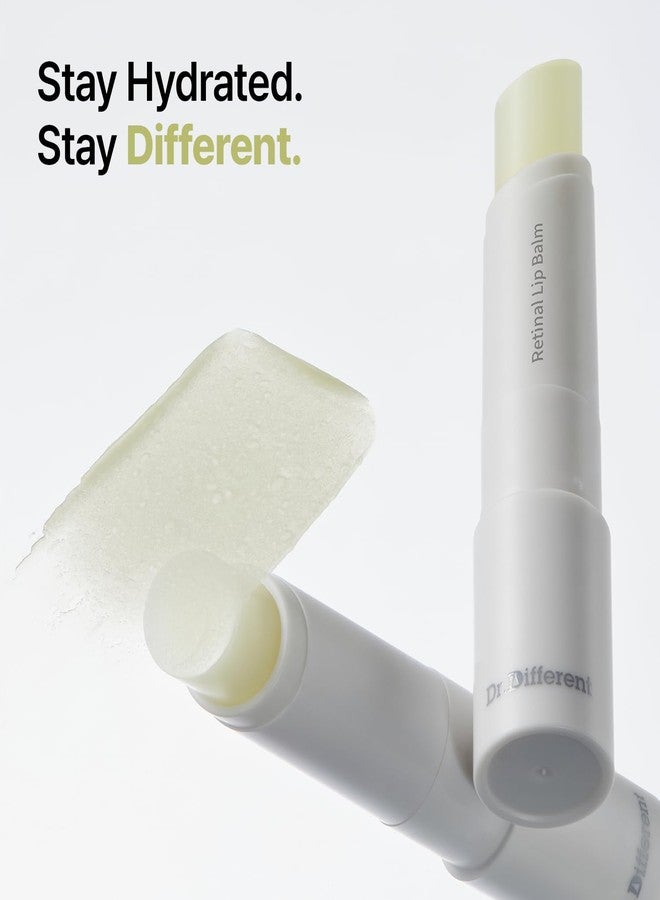 Dr.Different Retinal Lip Balm Clear, Anti-Wrinkle Lip Treatment with Deep Hydration & Long-Lasting Moisture, K-Skincare made by Korean Dermatologist, 0.14oz - Image 2